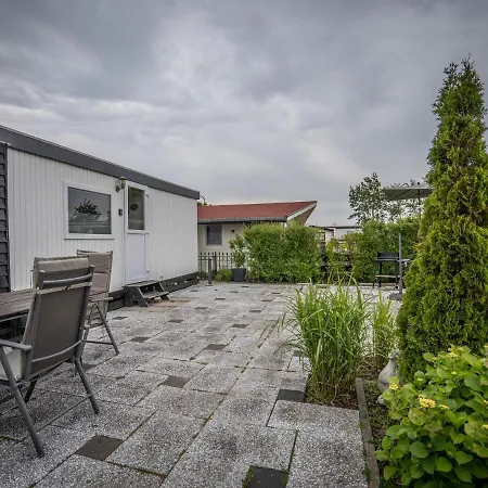 Modern Chalet On The Wadden Sea, Near The Beach 펜션 *